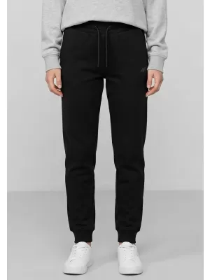 Dámske nohavice 4F WMM00TTROF1659 DEEP BLACK