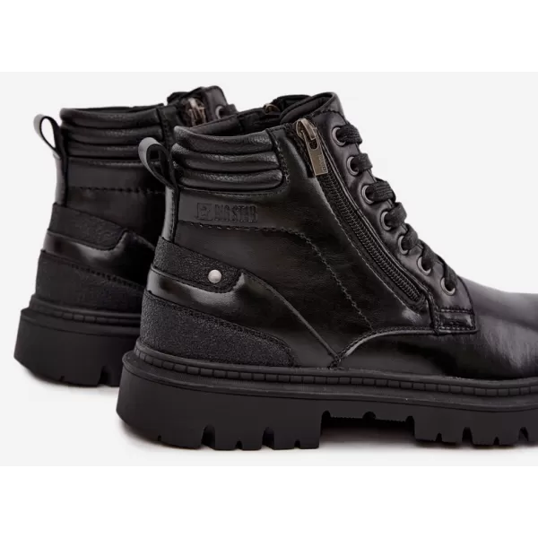  Pánske členkové topánky BIG STAR SHOES UU174242 BLACK 