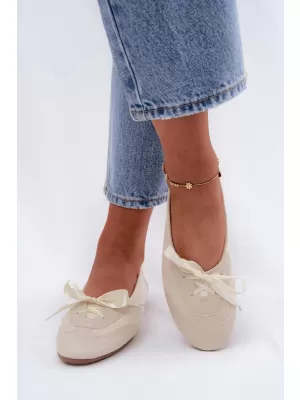 Dámske baleríny BOTO 8531 BEIGE