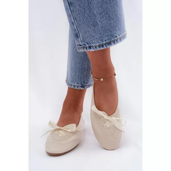  Dámske baleríny BOTO 8531 BEIGE 