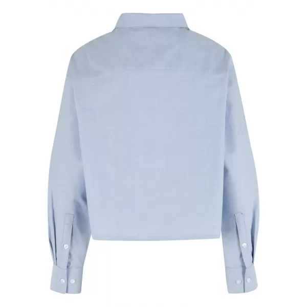 Dámska košeľa URBAN CLASSICS TB8170 LIGHT HORIZON BLUE 