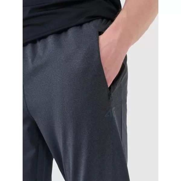  Pánske nohavice 4F WMM00TFTRM1067 ANTHRACITE MELANGE 