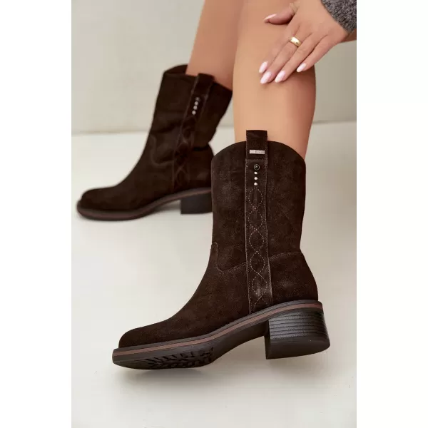 Dámske topánky BIG STAR SHOES UU274607 CHOCOLATE 