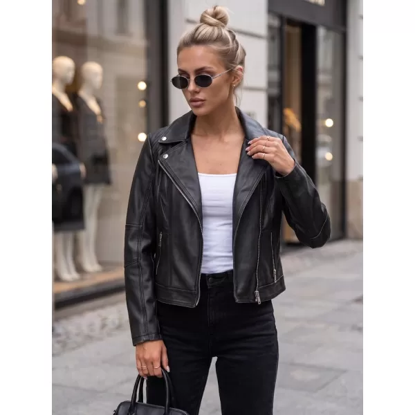  Dámska bunda DSTREET TY2847 ČIERNA 