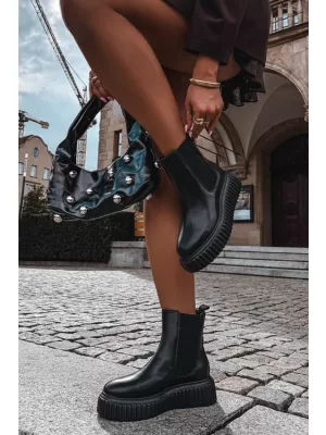 Dámske členkové topánky BIG STAR SHOES UU274334 BLACK