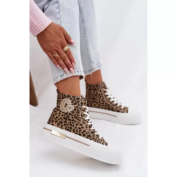  Dámske tenisky BOTO A88-211 LEOPARD 