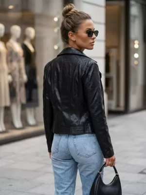 Dámska bunda DSTREET TY5730 ČIERNA
