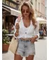 Dámske šortky DSTREET SY0472 MODRÁ