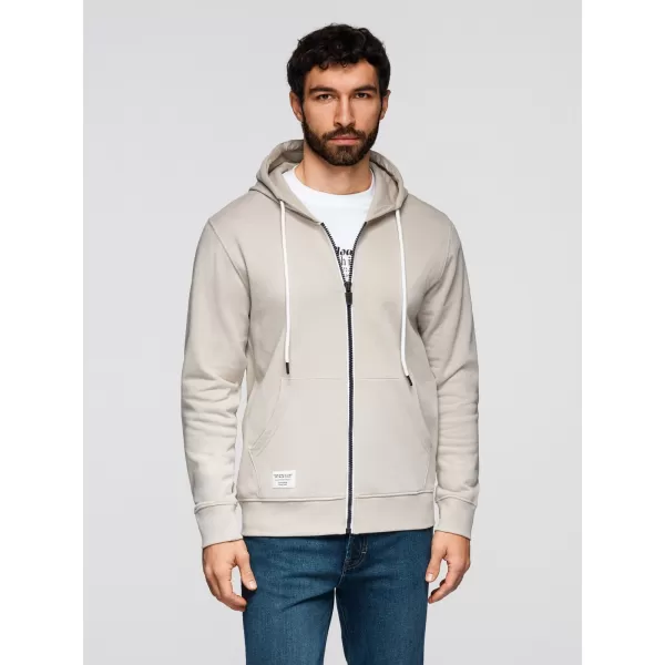  Pánska mikina OMBRE OM-SSBZ-0272 LIGHT BEIGE 
