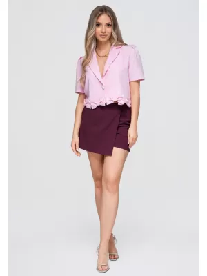Dámska bunda OMBRE OW-BL-E0002 PINK