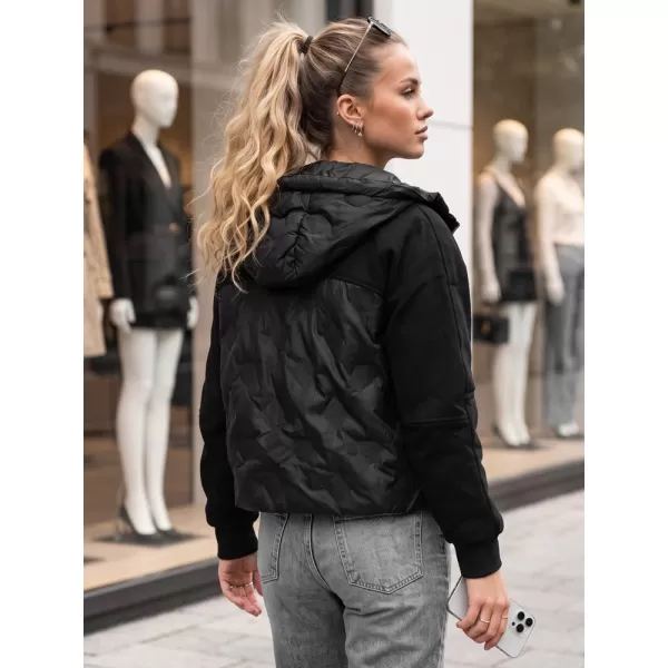  Dámska bunda DSTREET TY6093 ČIERNA 
