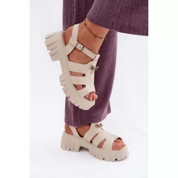  Dámske sandále VINCEZA 79627 BEIGE 