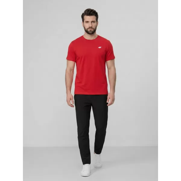  Pánske tričko 4F WMM00TTSHM3341 RED 