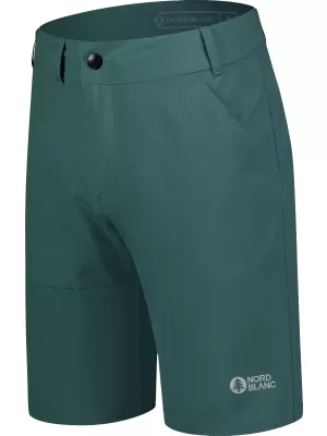 Pánske kraťasy NORDBLANC RENEWAL NBSPM8350 ZELENÁ