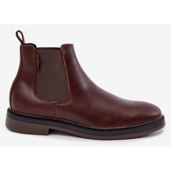  Pánske topánky BIG STAR SHOES UU174279 BROWN/BEIGE SHADOWS 