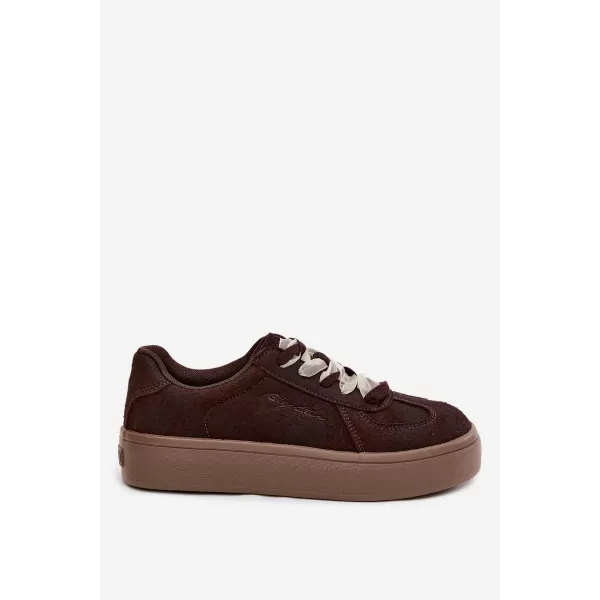  Dámske tenisky BIG STAR SHOES UU274004 BROWN 