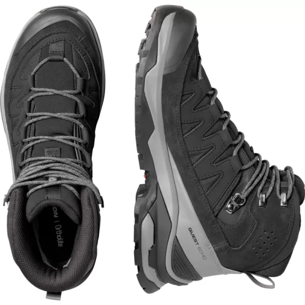  Pánske topánky SALOMON QUEST ECHO GORE TEX L49212700 BLACK/CASTLEROCK/BLACK 