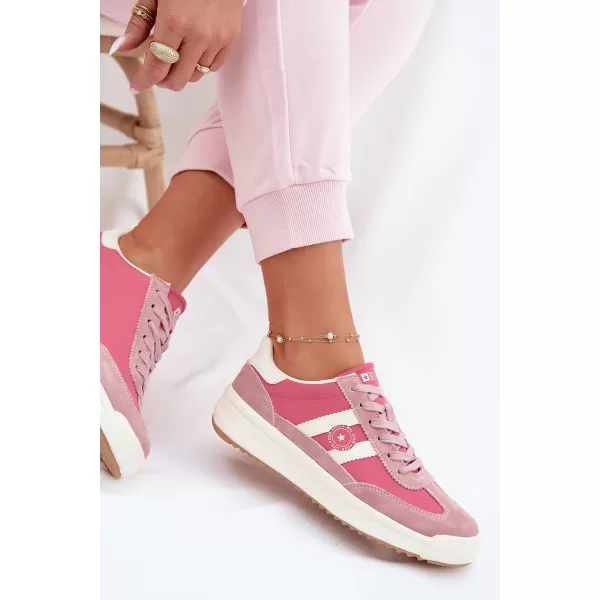  Dámske tenisky BIG STAR SHOES TT274160 PINK 