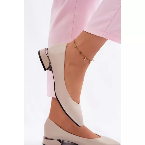  Dámske lodičky VINCEZA 62280 BEIGE 
