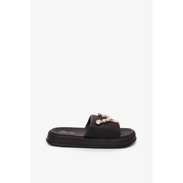  Dámske šľapky BOTO 56160 BLACK 