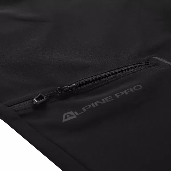  Pánske capri nohavice ALPINE PRO WEDER 2 BLACK 