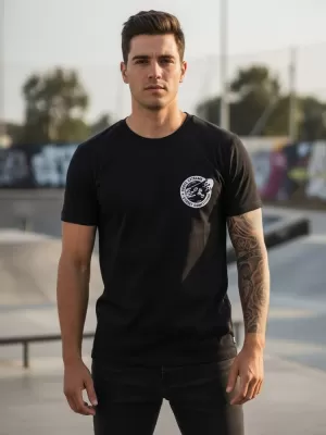 Pánske tričko DSTREET NX078R ČIERNA