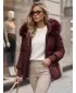 Dámska bunda DSTREET TY6003 BORDOVÁ