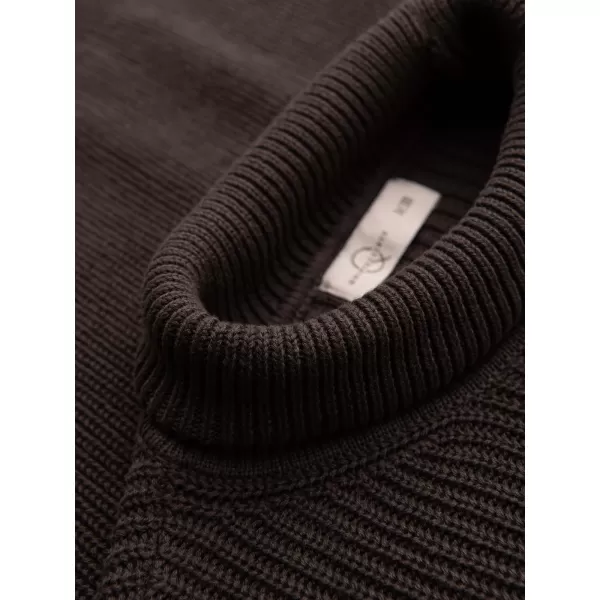  Pánsky rolák OMBRE OM-SWTN-0189 DARK BROWN 