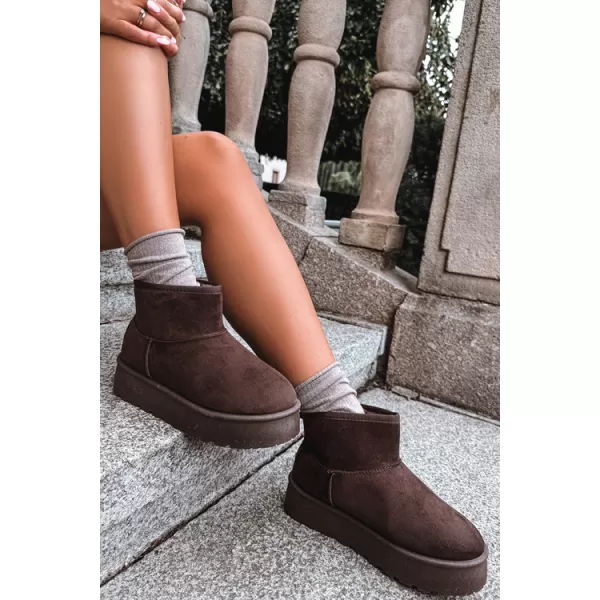  Dámske topánky BIG STAR SHOES UU274223 BROWN/BEIGE SHADOWS 