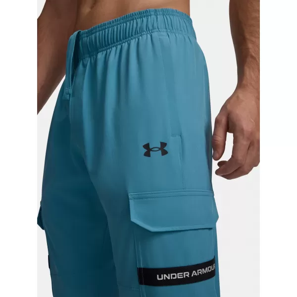  Pánske nohavice UNDER ARMOUR UA TECH UTILITY WOVEN PANT 6004966-466 MODRÁ 