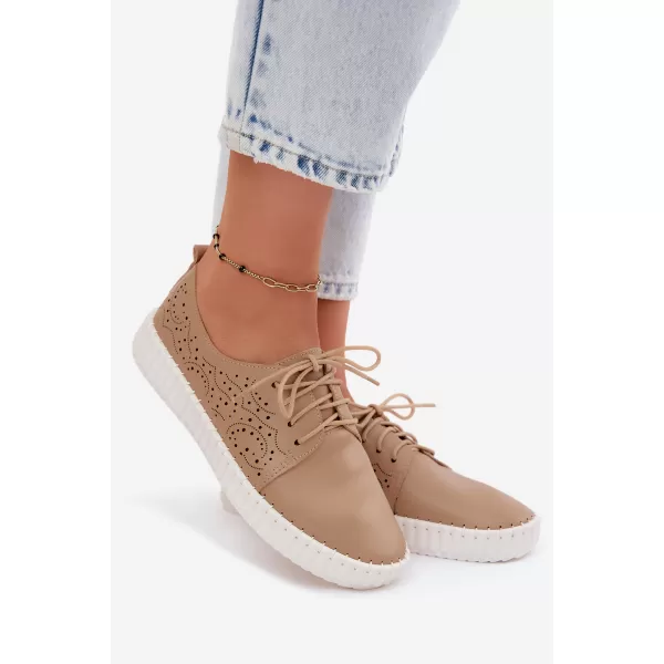  Dámske poltopánky BOTO G2437 KHAKI 