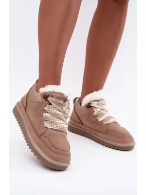 Dámske snehule VINCEZA 97974 BEIGE