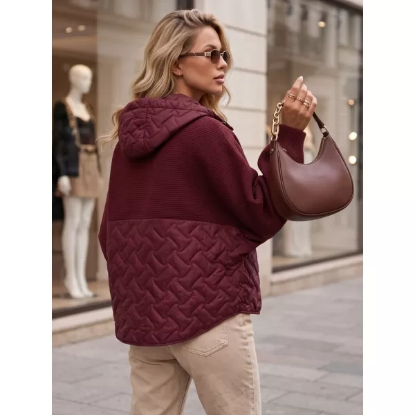  Dámska bunda DSTREET TY5916 BORDOVÁ 