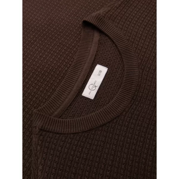  Pánske tričko OMBRE OM-TSCT-0303 BROWN 