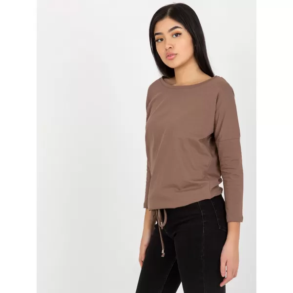  Dámska blúzka BASIC FEEL GOOD RV-BZ-4691.26 BROWN 