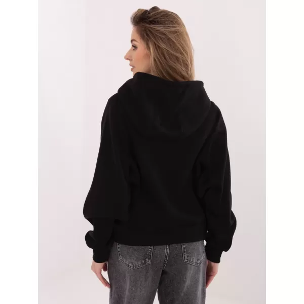  Dámska mikina SUBLEVEL D10600BI02863A3 BLACK 