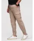 Pánske nohavice OMBRE OM-PAJO-0290 BEIGE