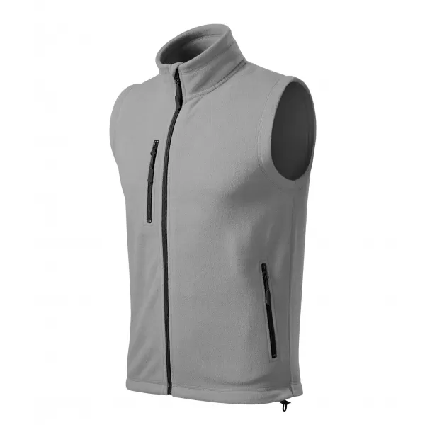  Dámska fleece vesta MALFINI EXIT W-525 SVETLO ŠEDÁ 