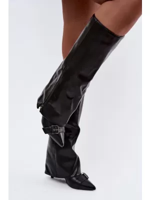 Dámske čižmy BOTO 9386 BLACK