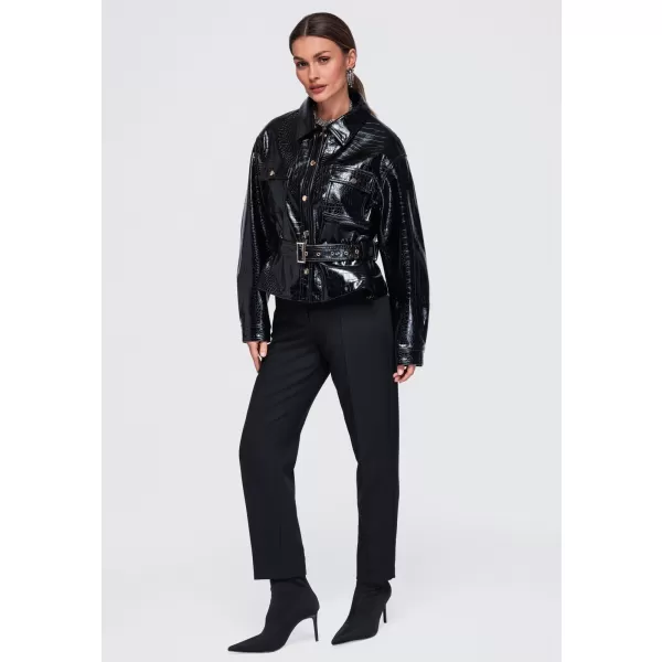  Dámska bunda OMBRE OW-JAFL-0141 BLACK 