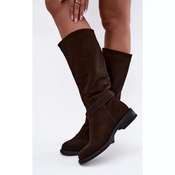  Dámske čižmy VINCEZA 89168 BROWN 