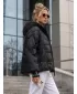 Dámska bunda DSTREET TY5759 ČIERNA