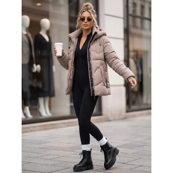  Dámska bunda DSTREET TY5753 KHAKI 