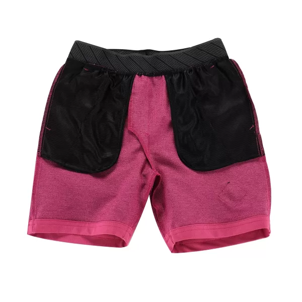  Detské kraťasy ALPINE PRO ZAMBO 3 FUCHSIA RED 