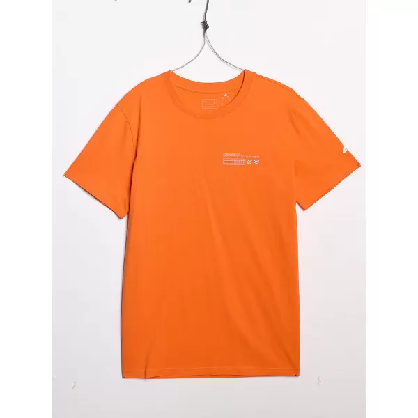  Pánske tričko 4F WAW25TTSHM2372 ORANGE 