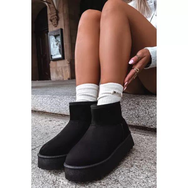  Dámske snehule BIG STAR SHOES UU274222 BLACK 