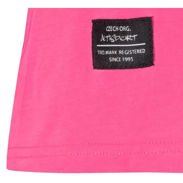  Dámske tričko ALTISPORT NP/ALWST26001 SWEET PINK 