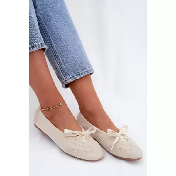  Dámske baleríny BOTO 8531 BEIGE 