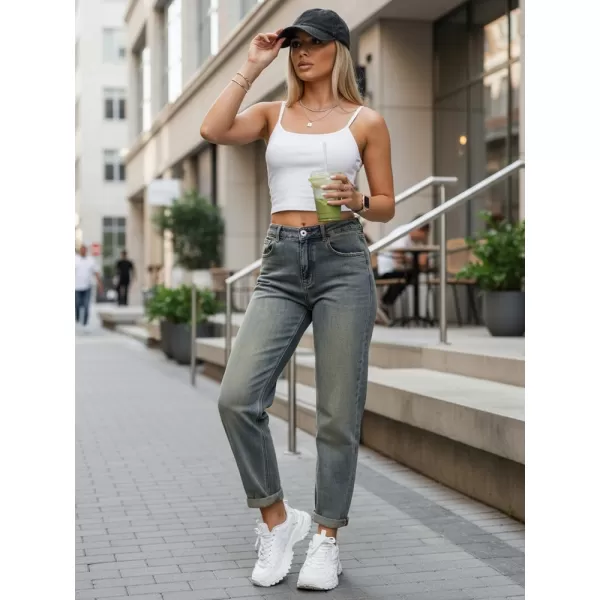  Dámske nohavice DSTREET UY3002 TMAVO ŠEDÁ 