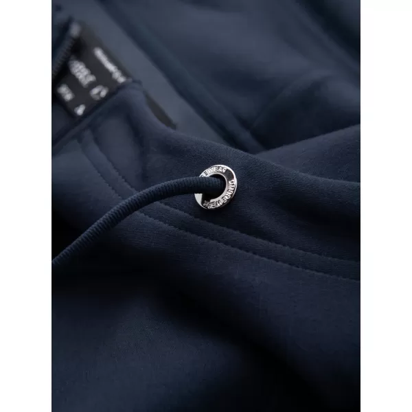  Pánska mikina OMBRE OM-SZBC-0196 NAVY BLUE 
